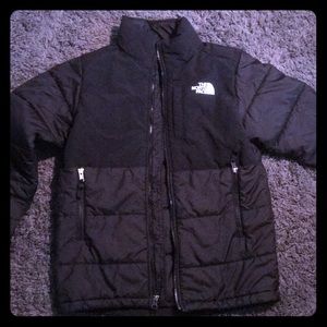 Used Blck The North Face Youth jacket (lrg)